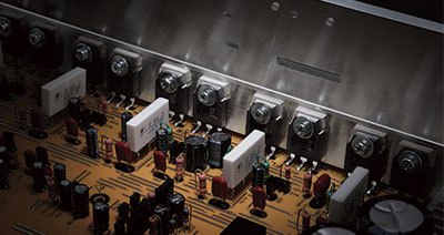 Configurazione dell'amplificatore a discreti per un'elevata qualità del suono